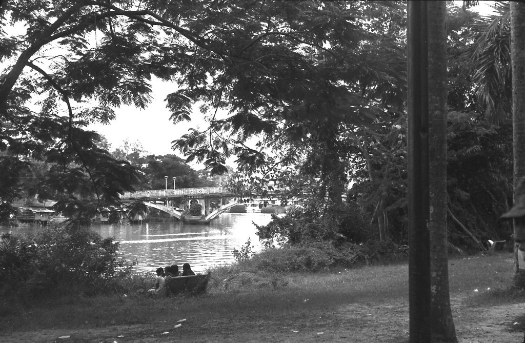 Cầu Thị Nghè phía sau Thảo Cầm Viên. Ảnh: Carl Nielsen.