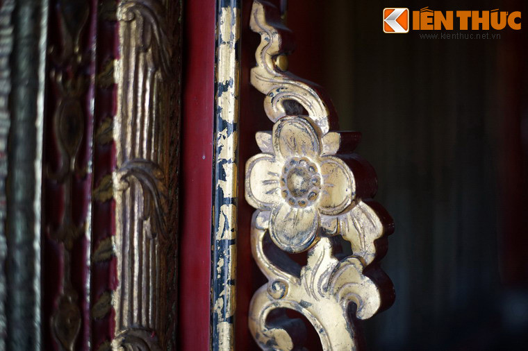 Có thể nói đây là một tác phẩm nghệ thuật chạm khắc gỗ tuyệt vời của các nghệ nhân thời Nguyễn.