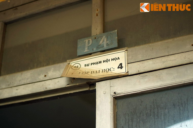 Dấu tích của trường Đại học Nghệ thuật Huế vẫn còn hiện diện.