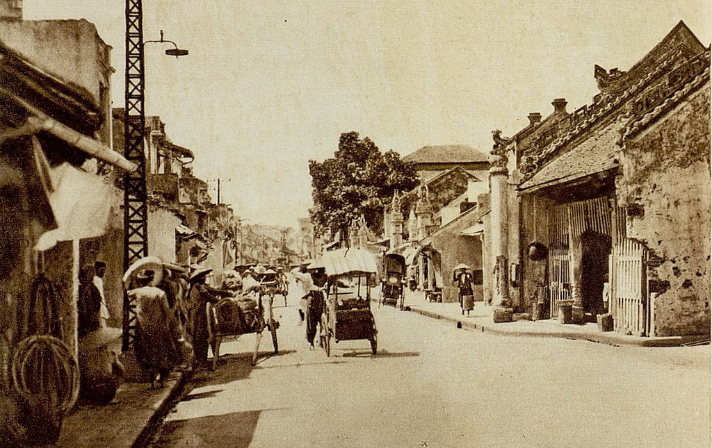 36 phố phường Hà Nội xưa. Ảnh: Gallica.bnf.fr.