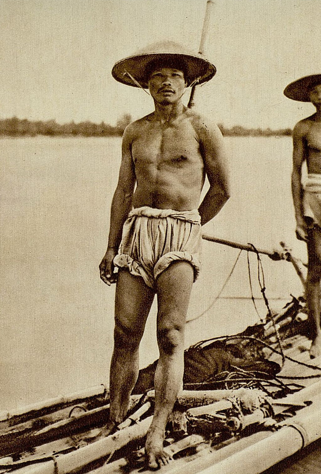 Chân dung người ngư dân ở Thanh Hóa. Ảnh: Gallica.bnf.fr.