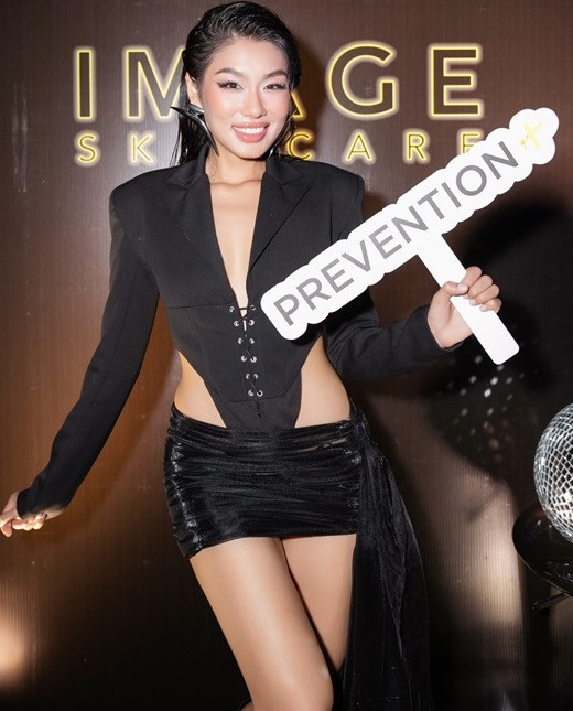 Á hậu Thảo Nhi Lê.