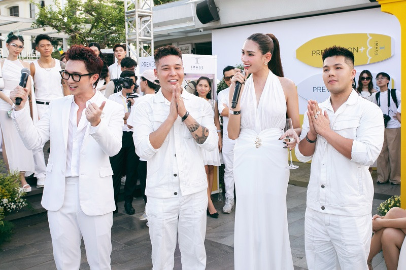 Hình ảnh Võ Hoàng Yến và các khách mời.