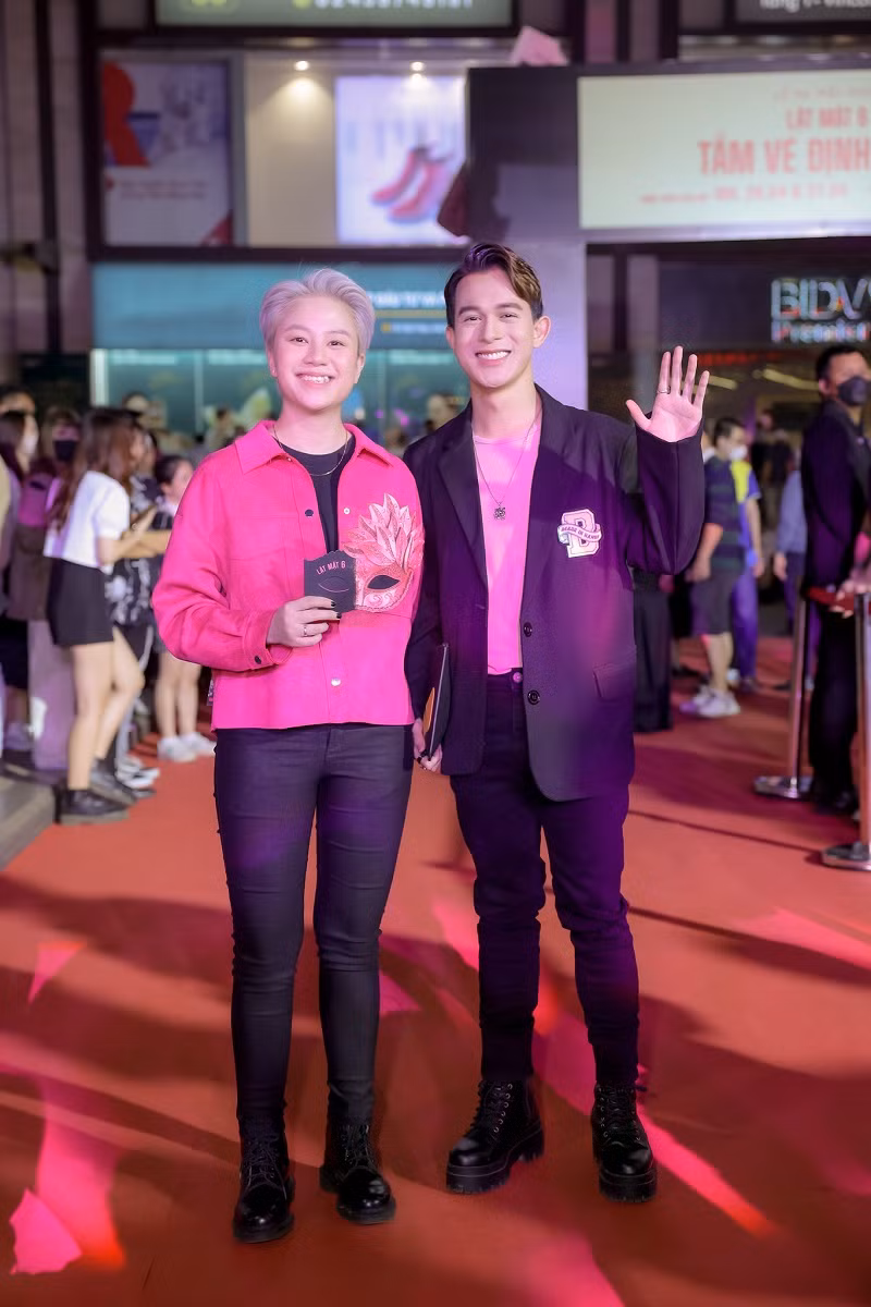 Diễn viên Bảo Hân - Quang Anh.