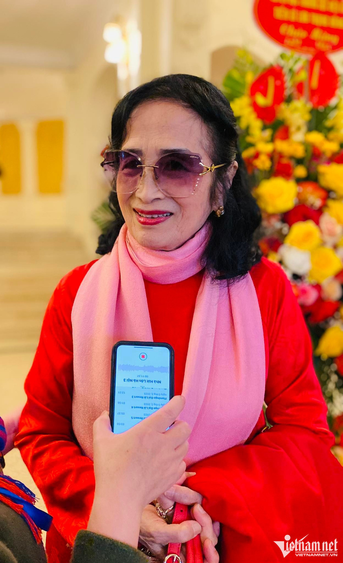 Noi buon cua Tra Giang, Quyen Linh trong ngay vui dien anh Viet Nam