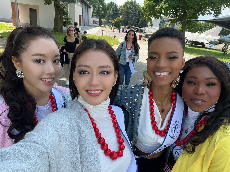 Đặng Thanh Ngân nói, cô sẽ nỗ lực để luôn thể hiện tốt trong các hoạt động của cuộc thi, sẵn sàng cho những phần thi chính.