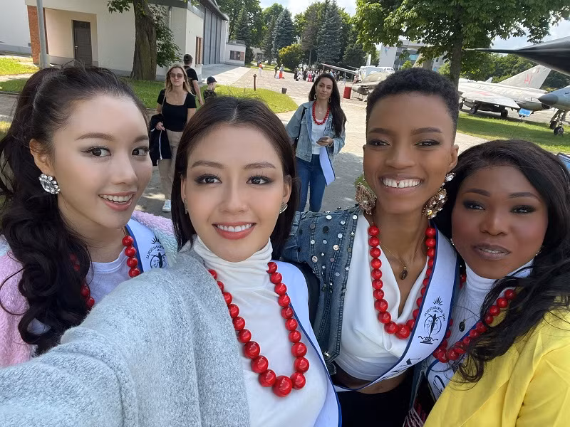 Đặng Thanh Ngân nói, cô sẽ nỗ lực để luôn thể hiện tốt trong các hoạt động của cuộc thi, sẵn sàng cho những phần thi chính.