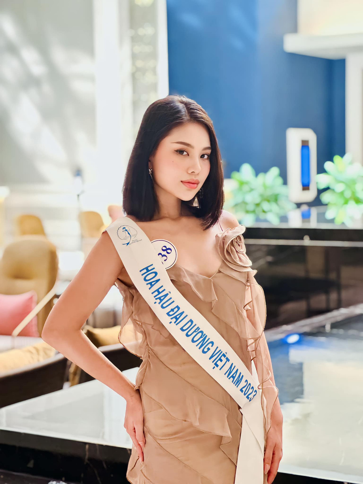 Thành tích Á hậu 4 Hoa hậu Đại dương Việt Nam 2023 được xem là “quả ngọt" xứng đáng cho những nỗ lực của người đẹp sinh năm 1997 trong hành trình dự thi.