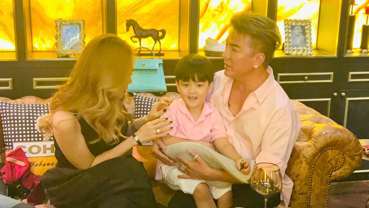 Đây là lần đầu tiên Mỹ Tâm gặp con trai của Đàm Vĩnh Hưng.