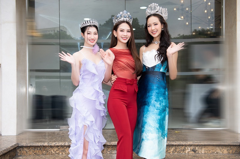 Top 3 Miss World Vietnam 2022 đọ sắc trong một khung hình.