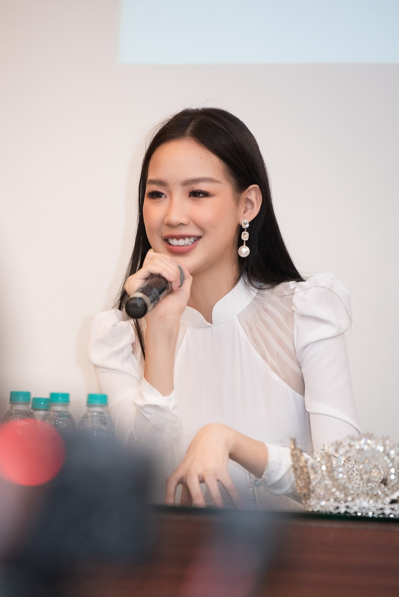 Hoa hậu Bảo Ngọc tỏ rõ quan điểm, bình đẳng giới không chỉ dành cho phụ nữ mà còn cần sự lắng nghe và thấu hiểu của những người đàn ông.