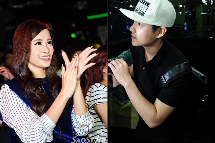 Ông Cao Thắng luôn theo sát Đông Nhi trong các hoạt động. Ảnh: Saostar