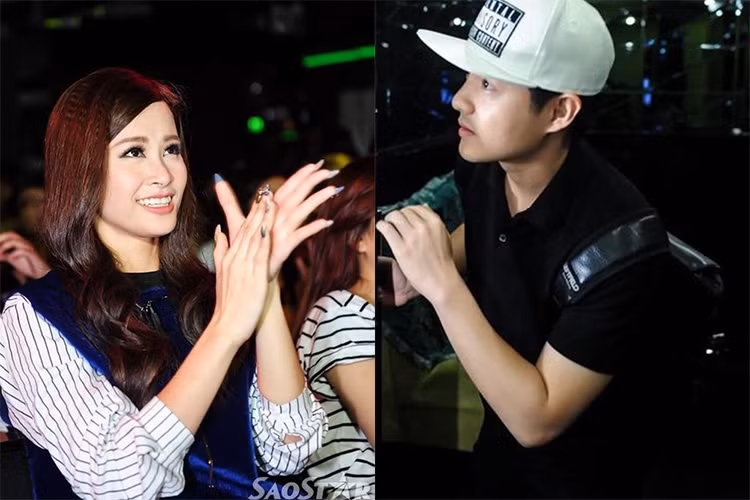 Ông Cao Thắng luôn theo sát Đông Nhi trong các hoạt động. Ảnh: Saostar