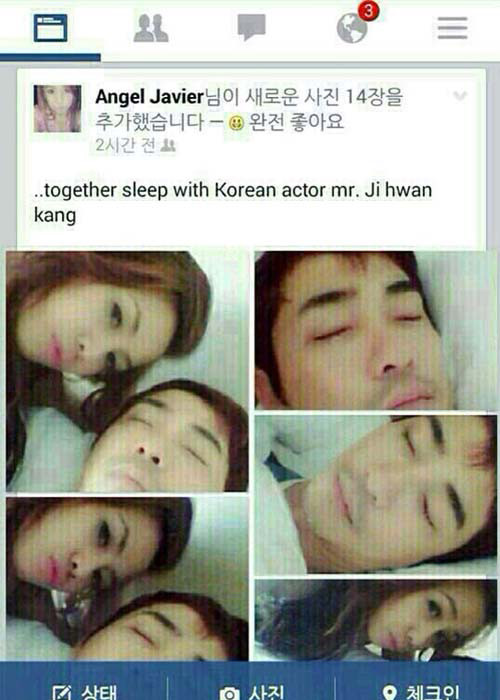 5 năm trước, Kang Ji Hwan từng trở thành tâm điểm vì ồn ào lộ ảnh giường chiếu. Theo đó, một cô gái người Philippines tung loạt ảnh nóng của nam diễn viên.