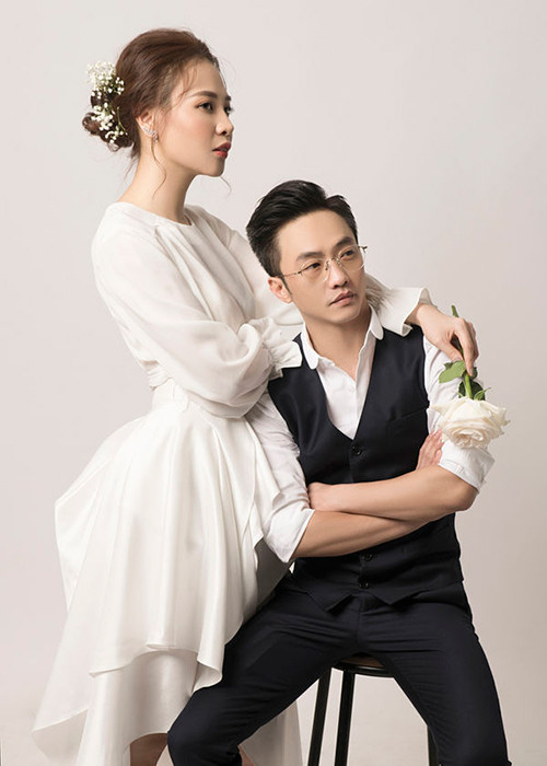 Cường Đô la trẻ trung, phong độ trong bộ ảnh cưới.