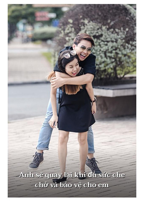 Hoài Lâm yêu Hoàng Ngọc từ năm 16 tuổi. Cả hai đều là mối tình đầu của nhau. Vì yêu sớm nên Hoài Lâm và Hoàng Ngọc bị gia đình phản đối chuyện tình cảm. Cả hai từng có 2 năm chia tay. Đến khi Hoài Lâm cảm thấy đủ sức che chở và bảo vệ cho Hoàng Ngọc, anh đã quay lại.