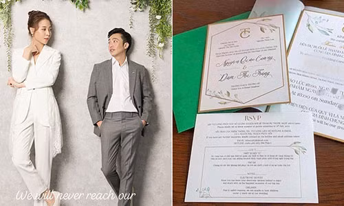 Quy dinh ngat ngheo dam cuoi Cuong Do la: Ngay vui cung lam on ao!