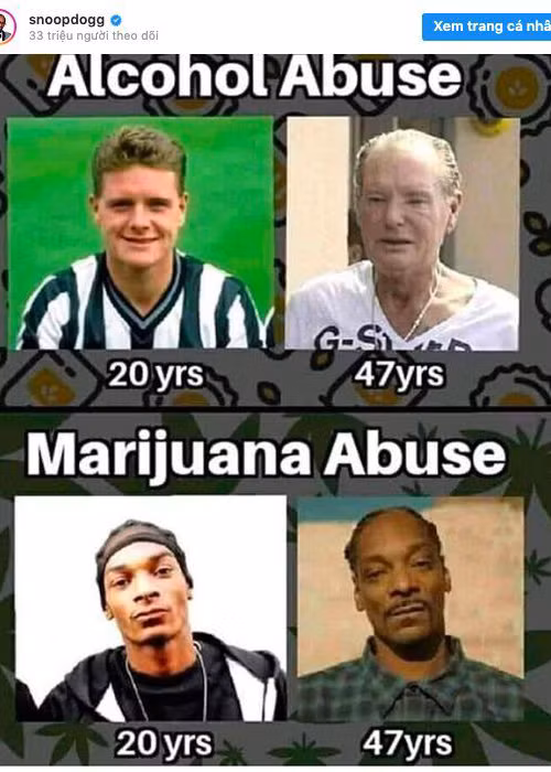 Snoop Dogg còn vướng scandal đăng tải hình ảnh bêu rếu huyền thoại bóng đá nước Anh, Paul Gascoigne.
