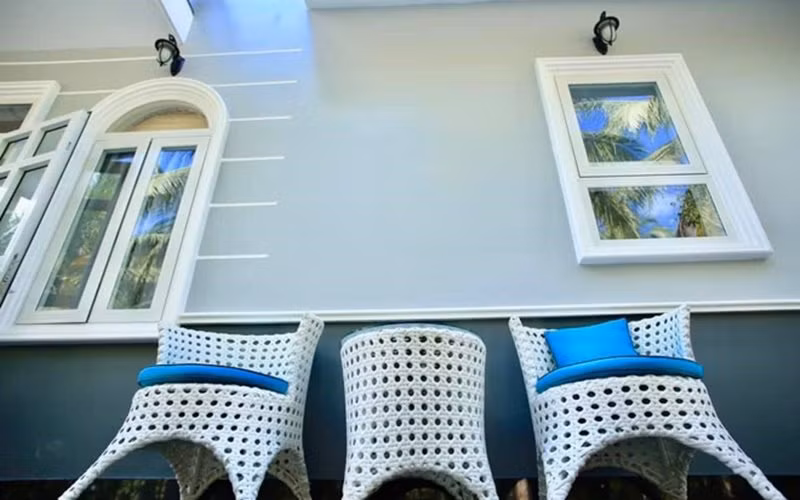 Nếu không nói là nhà, nhiều người sẽ nhầm đây là 1 resort hàng sang.