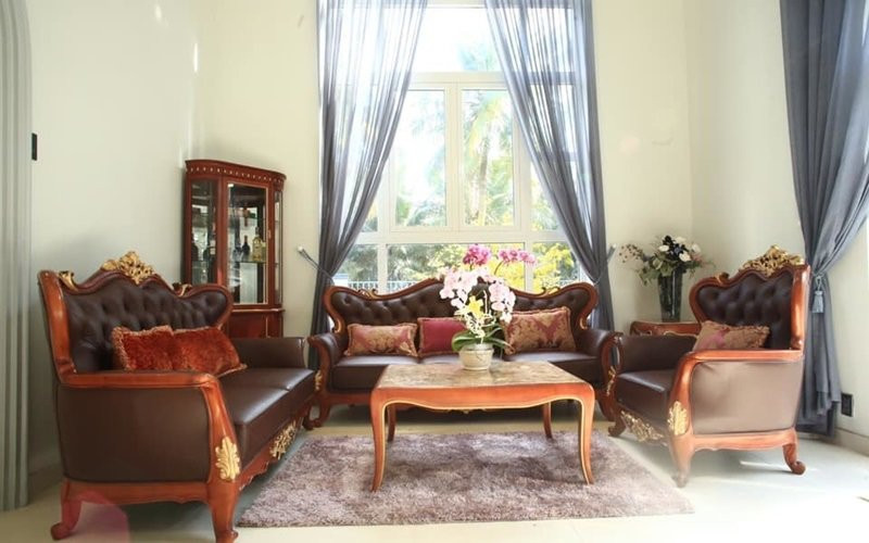 Cách bố trí hài hòa giữa các khu vực phòng khách, phòng ngủ và bếp ăn…