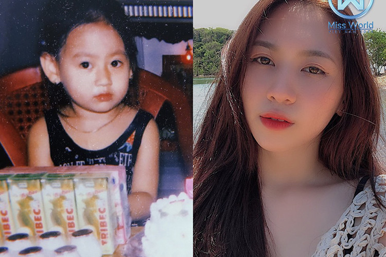Thời thơ ấu của các thí sinh Miss World Việt Nam 2019 là những cô nhóc xinh xắn, đáng yêu.