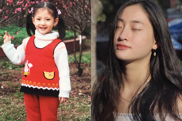 Thí sinh Lương Thùy Linh giữ nguyên được mọi nét đẹp lúc nhỏ cho đến tận bây giờ.