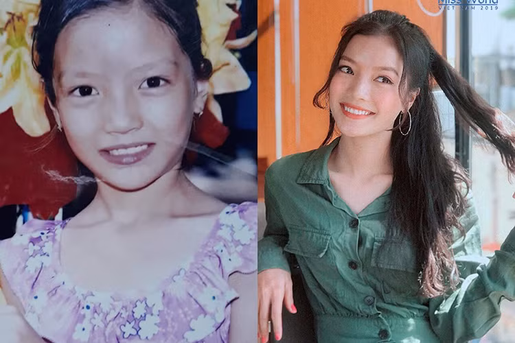 Những nét đẹp trên gương mặt của Lâm Thị Bích Tuyền vẫn giữ nguyên từ nhỏ đến tận bây giờ.