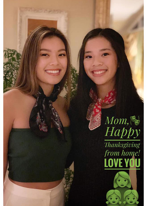 Sophia Minh Châu là con gái thứ hai của Quang Minh và Hồng Đào.