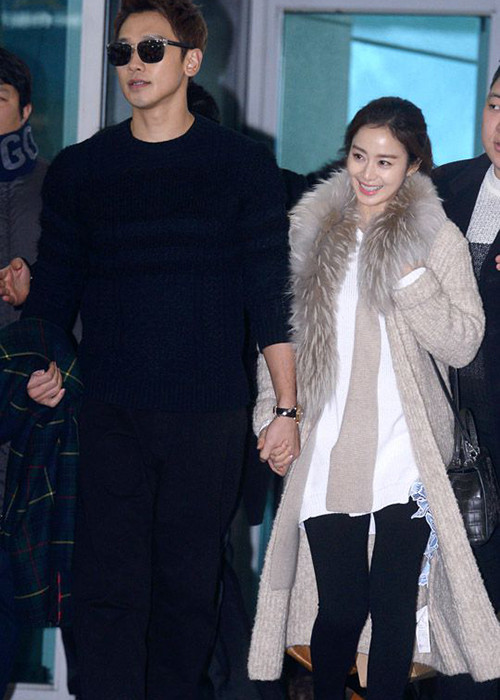 Từ khi kết hôn, Kim Tae Hee không quá quan tâm đến ánh hào quang mà tập trung chăm lo gia đình.