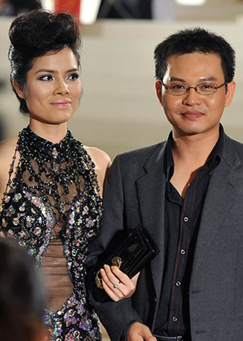 Năm 2010, Kiều Thanh gây ồn ào vì trang phục dự Lễ bế mạc Liên hoan phim Quốc tế Việt Nam gợi cảm quá đà. Ảnh: Tiền Phong