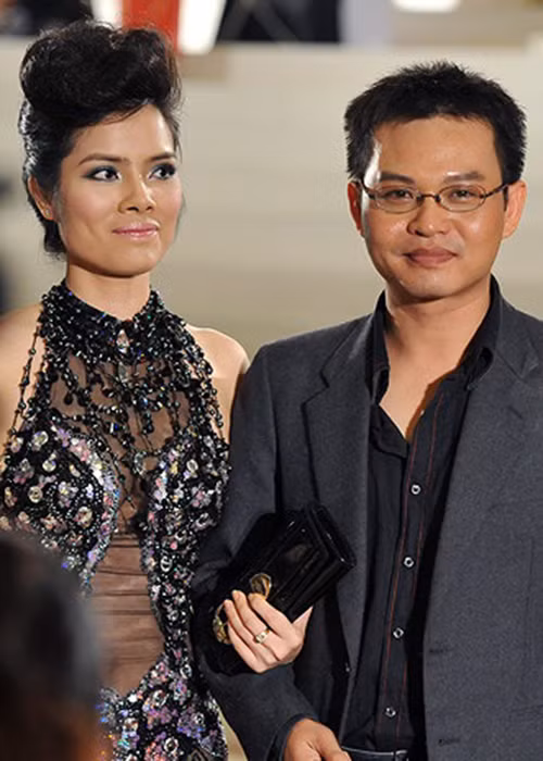 Năm 2010, Kiều Thanh gây ồn ào vì trang phục dự Lễ bế mạc Liên hoan phim Quốc tế Việt Nam gợi cảm quá đà. Ảnh: Tiền Phong