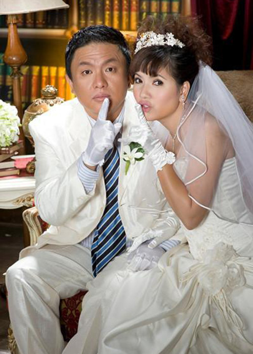 Trong cuộc phỏng vấn khi mới kết hôn, Ngọc Trinh khẳng định từ khi quen chồng, cô chưa thấy anh nóng tính như nhiều người đàn ông Hàn Quốc khác. Ảnh: Ngày nay