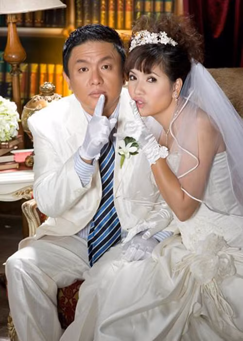 Trong cuộc phỏng vấn khi mới kết hôn, Ngọc Trinh khẳng định từ khi quen chồng, cô chưa thấy anh nóng tính như nhiều người đàn ông Hàn Quốc khác. Ảnh: Ngày nay