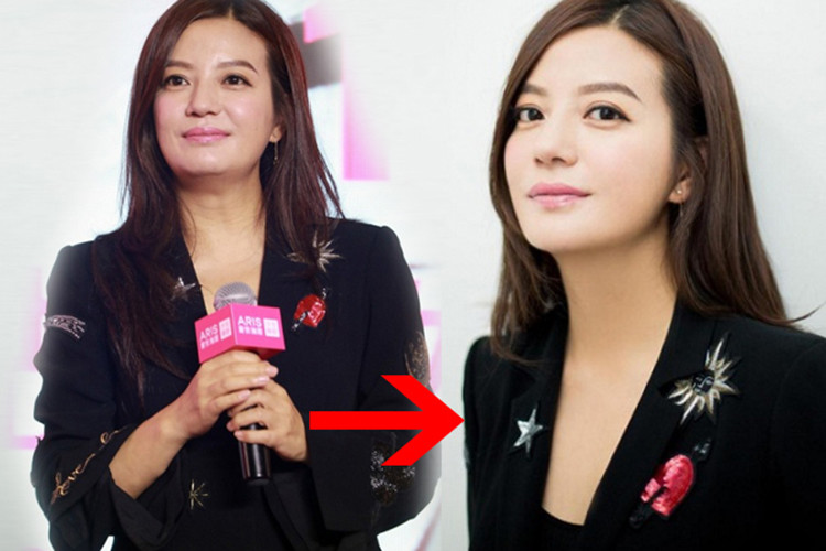 Nàng "Én nhỏ" không ít lần bị bóc mẽ phải nhờ cậy tới photoshop mới có được những hình ảnh đẹp long lanh. Ảnh: Khám phá