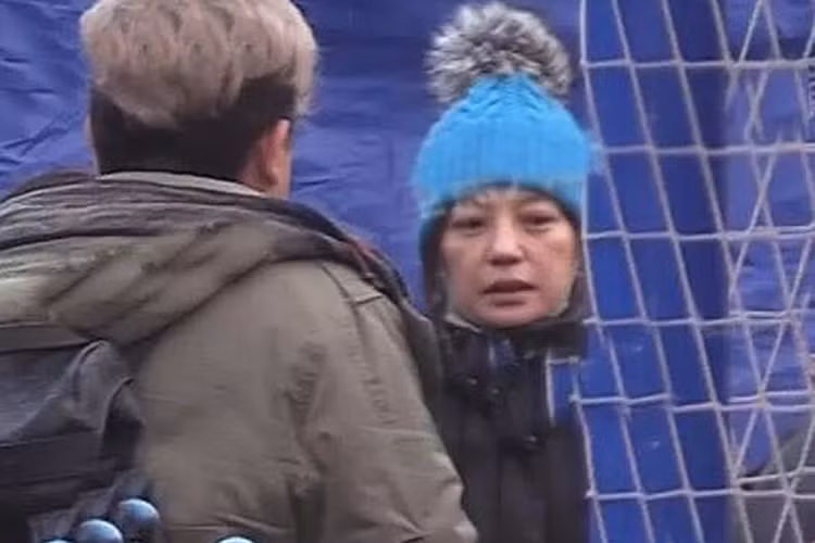 Hình ảnh già nua, tiều tụy của Triệu Vy khi cô bận rộn với các dự án trong thời gian gần đây.