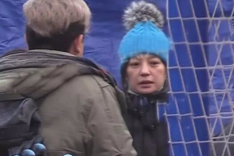 Hình ảnh già nua, tiều tụy của Triệu Vy khi cô bận rộn với các dự án trong thời gian gần đây.