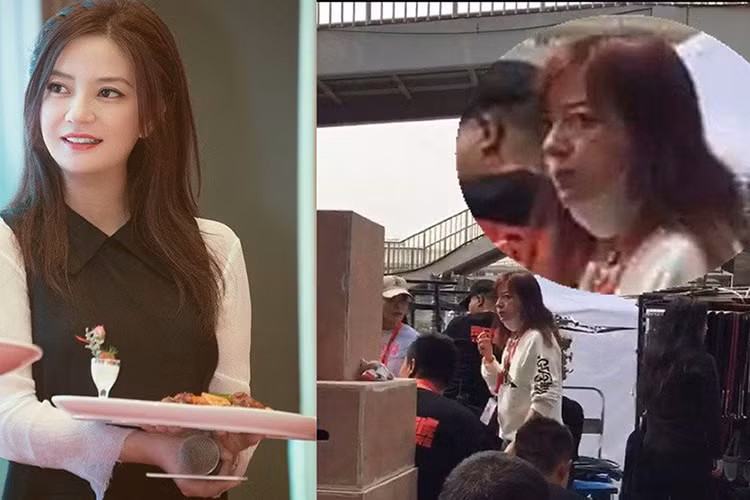 Khi không trang điểm và thiếu công nghệ chỉnh sửa ảnh, cô để lộ làn da nhăn nheo, 2 bên bọng mắt lớn. Ảnh: Giao thông