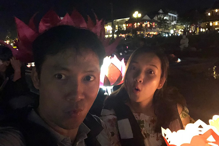 Sự quan tâm của Tiến Đạt dành cho vợ thời gian cô mang bầu khiến nhiều cư dân mạng dành lời khen ngợi cho anh.