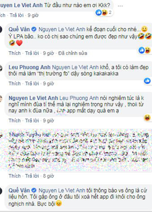 Trong cuộc trò chuyện với Quế Vân và Lều Phương Anh, Việt Anh cũng hé lộ, anh sử dụng phần mềm chỉnh sửa nên nhan sắc mới trở nên khác lạ như vậy.