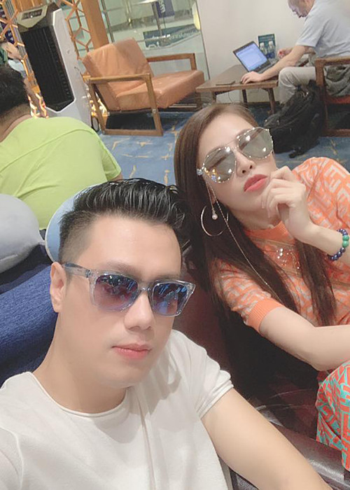 Quế Vân đã đồng hành cùng Việt Anh sang Hàn Quốc chỉnh sửa gương mặt.