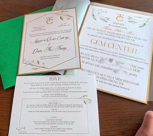 Ro ri thiep cuoi cua Cuong Do la - Dam Thu Trang, lo chi tiet soc-Hinh-2