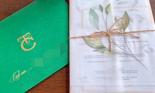 Ro ri thiep cuoi cua Cuong Do la - Dam Thu Trang, lo chi tiet soc