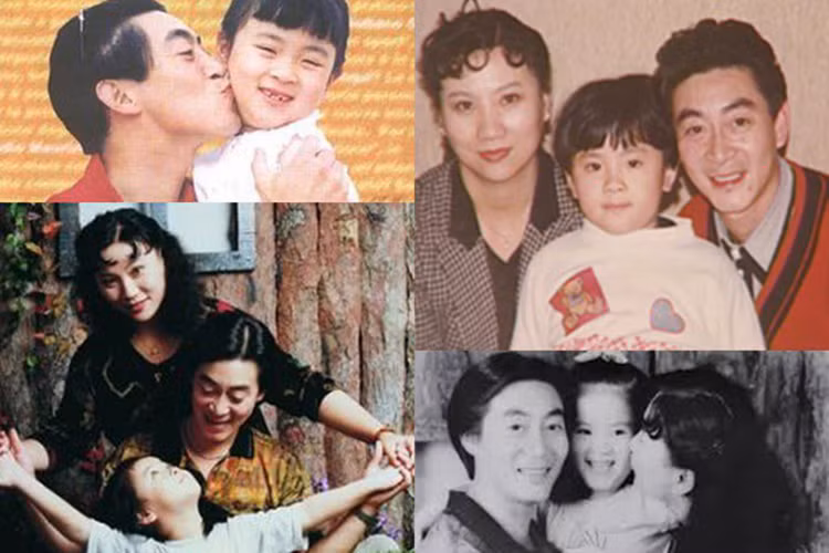 Đóng "Tây du ký", Lục Tiểu Linh Đồng gặp và yêu Vu Hồng - thư ký trường quay. Năm 1988, cả hai đăng ký kết hôn và có một cô con gái chung. Đến nay, dù chưa tổ chức lại đám cưới nhưng cả hai vẫn hạnh phúc bên nhau. Ảnh: Yan