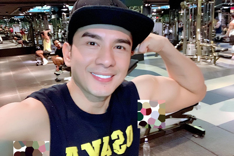 Không ít lần, giọng ca "Tình khúc vàng" khoe vóc dáng săn chắc, vạm vỡ của mình.