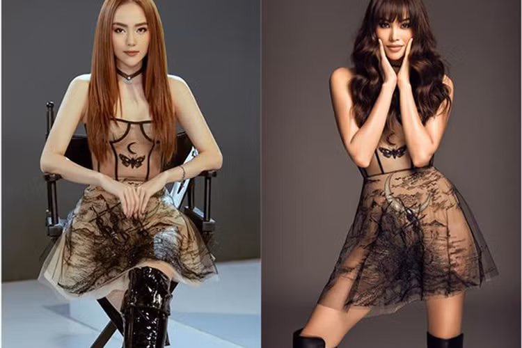 Phạm Hương còn bị cho là đá xéo Minh Hằng khi để lại bình luận vụ Minh Hằng bị stylist Travis Nguyễn tố vô ơn. Ảnh: Khám phá