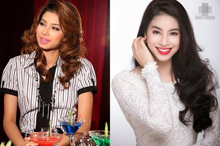 Phạm Hương vốn dính không ít lùm xùm. Trước chung kết Hoa hậu Hoàn vũ Việt Nam 2015 ít ngày, cô bị tố cáo phẫu thuật thẩm mỹ. Ảnh: Đất Việt