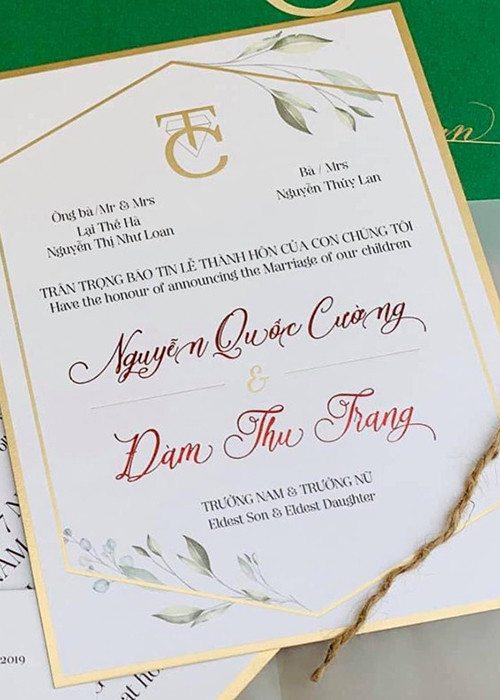 Ngoài yêu cầu khách mời hạn chế sử dụng thiết bị điện tử trong đám cưới, cặp đôi còn mong muốn khách mời không đưa trẻ dưới 5 tuổi đến dự cùng.