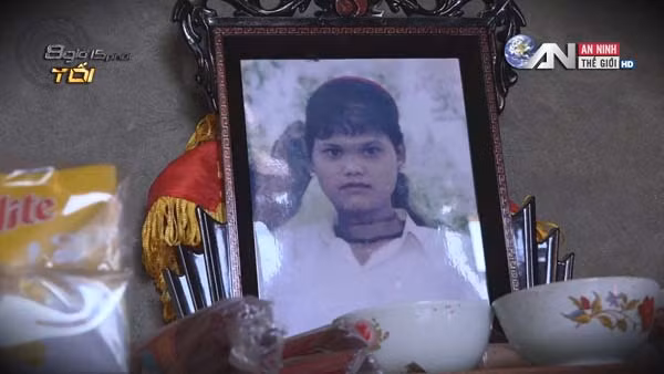 Di ảnh của người phụ nữ xấu số Hồ Thị Niên.