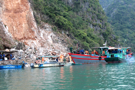 Tim thay ba nan nhan vu sat lo da o Quang Ninh