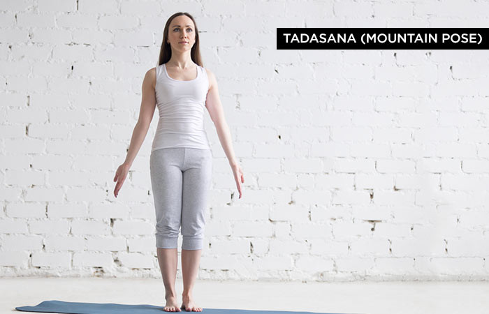 Tadasana, hay còn gọi là Trái Núi, là tư thế cơ bản nhất trong các động tác yoga. Bạn có thể tập động tác này bất cứ lúc nào trong ngày, không nhất thiết phải là khi bụng đói. Giữ tư thế này ít nhất 10-12 giây, tùy thuộc vào sự thoải mái của bạn.